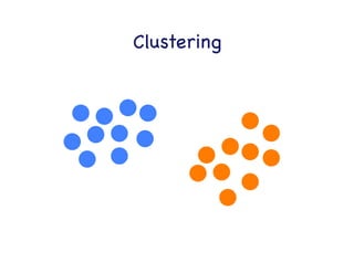 Clustering

 