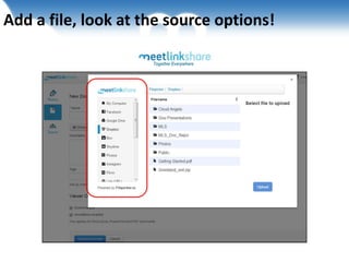Together Everywhere
Add a file, look at the source options!
 