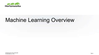 Machine Learning With Spark | PPTX