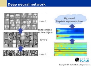 Copyright © 2016 Elephant Scale. All rights reserved.
Deep neural network
 