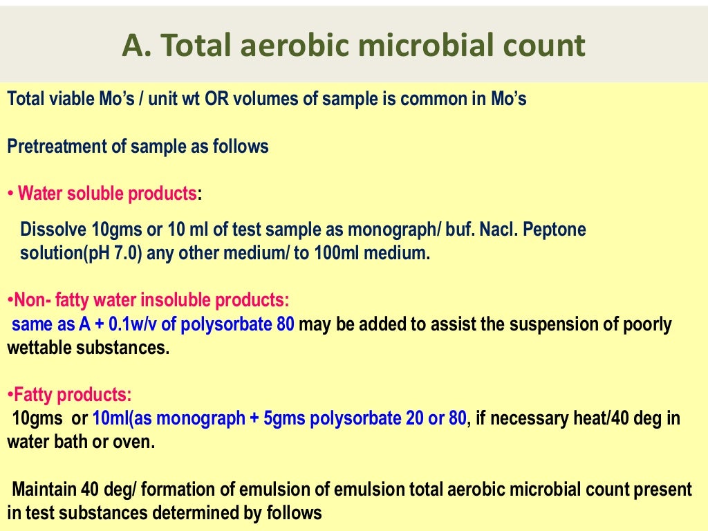 Microbial limit tests I.P By Dr.P.Srinivas Jangaon institute of pharm…