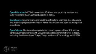 Machine Learning Tokyo | PDF