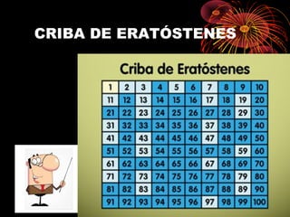 CRIBA DE ERATÓSTENES
 