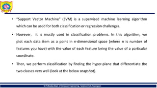 Comprehensive Overview of Naive Bayes and SVM in Machine Learning | PDF