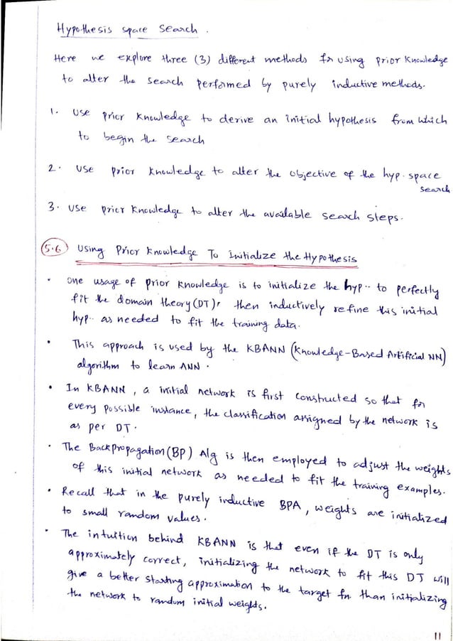 Machine Learning Unit 5 Notes Analytical Learning Pdf