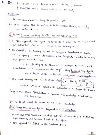 Machine Learning UNIT-5 Notes Analytical Learning | PDF