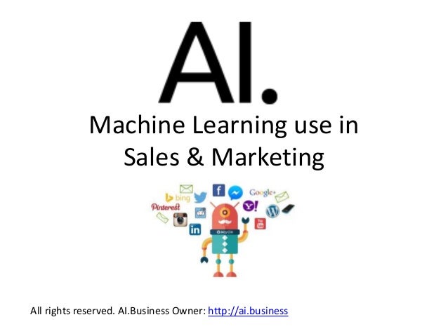 machine learning uses in business
