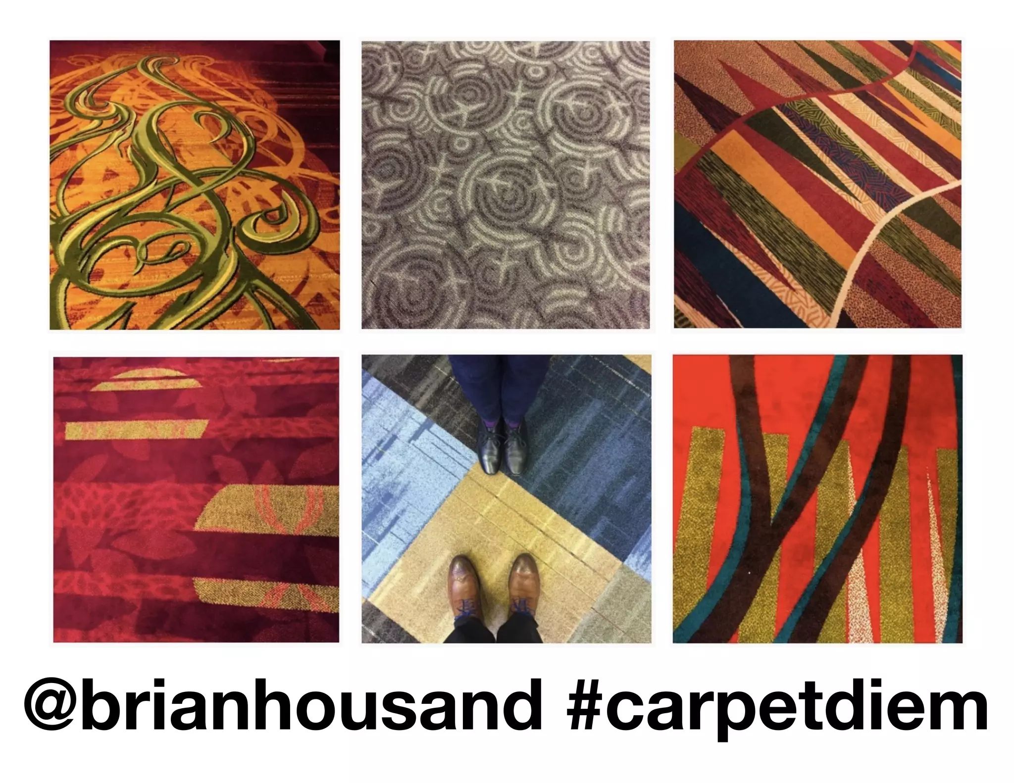 @brianhousand #carpetdiem
 