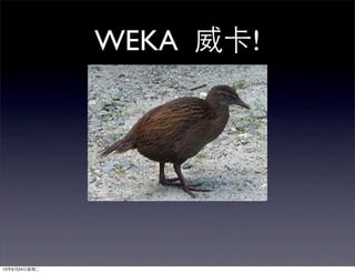 WEKA 威卡!
13年9月24日星期二
 