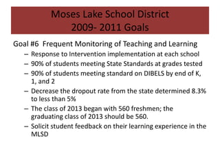 Mlsd Implementation Moses Lake School District | PPTX