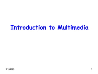Multimedia Any Topic Multimedia System And All Topics For Presentation | PDF