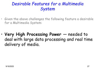 Multimedia System And All Topics For Presentation | PDF