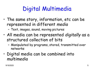 Multimedia System And All Topics For Presentation | PDF
