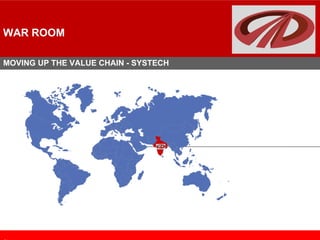 MOVING UP THE VALUE CHAIN - SYSTECH WAR ROOM MOVING UP THE  VALUE CHAIN -  SYSTECH   WAR ROOM “ FOUR STROKE”     ©b rahm&company 
