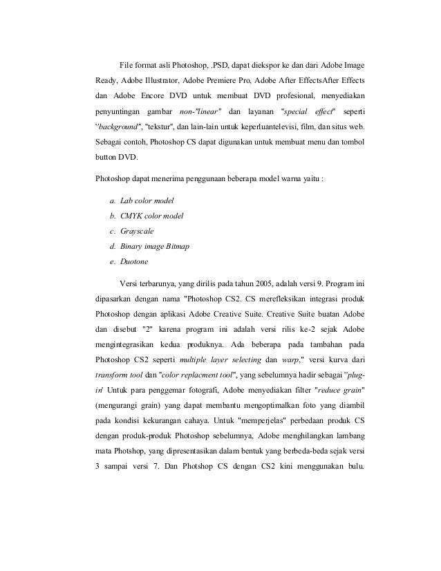 Laporan Praktikum Aplikasi Komputer Multimedia