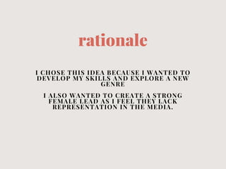 Film Rational Example Film Treatment | PDF