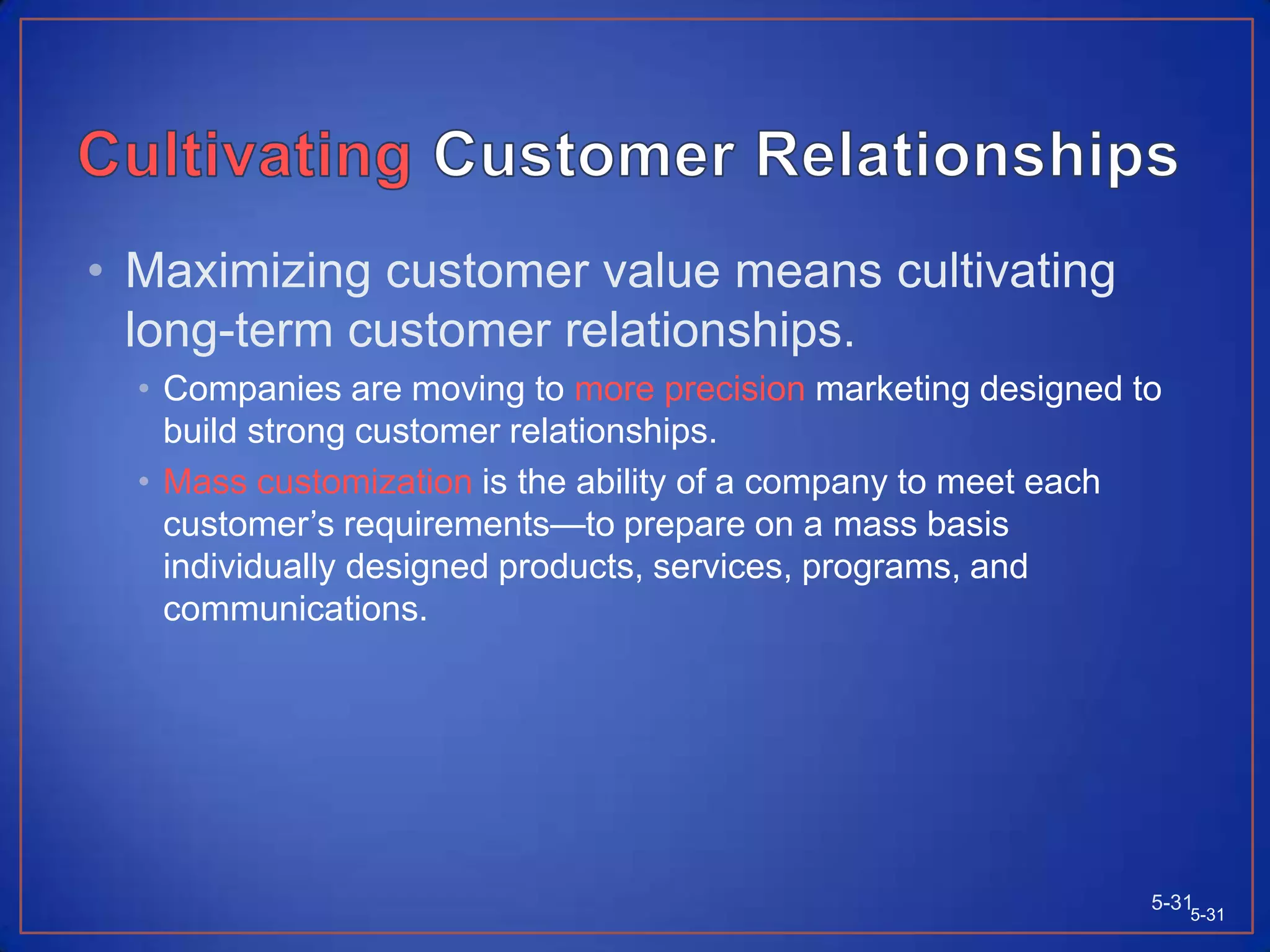 The Marketing Memo – calculating CLV5-30