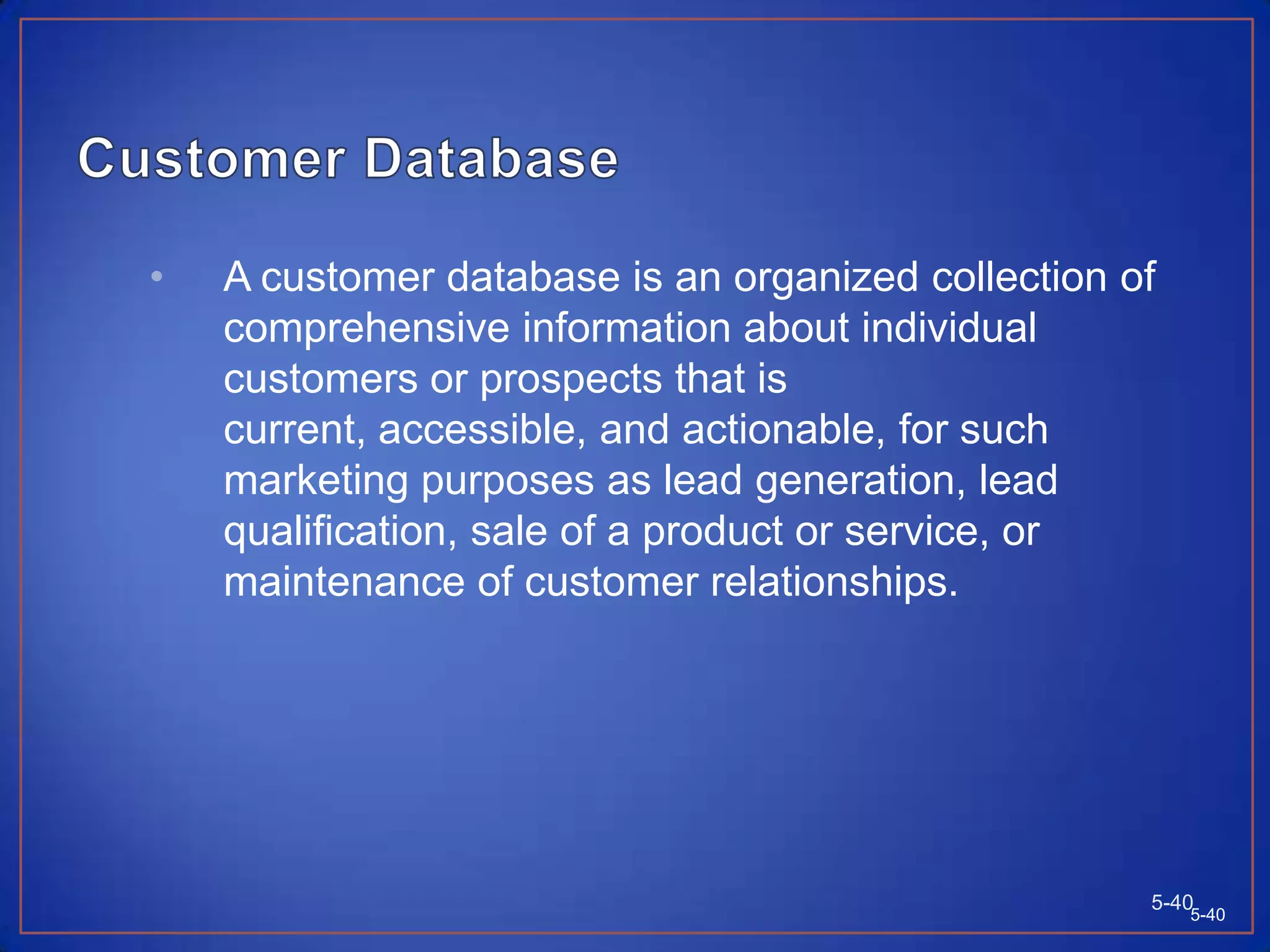 Creating structural tiesCreate long-term contractsCharge lower price to consumers who buy larger suppliesTurn product into long-term service5-395-39