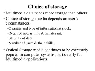 Multimedia Information Systems in Information Technology | PPT