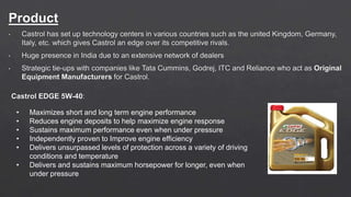 Marketing Study On Castrol | PPTX