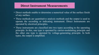 ME3592 - Metrology and Measurements - Unit - 4 - Lecture Notes | PPTX