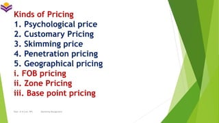 Modern Marketing - Unit II - Product Mix : product planning ...