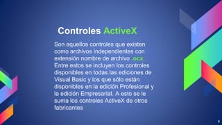 Controles y tipos de datos en Visual Basic | PDF
