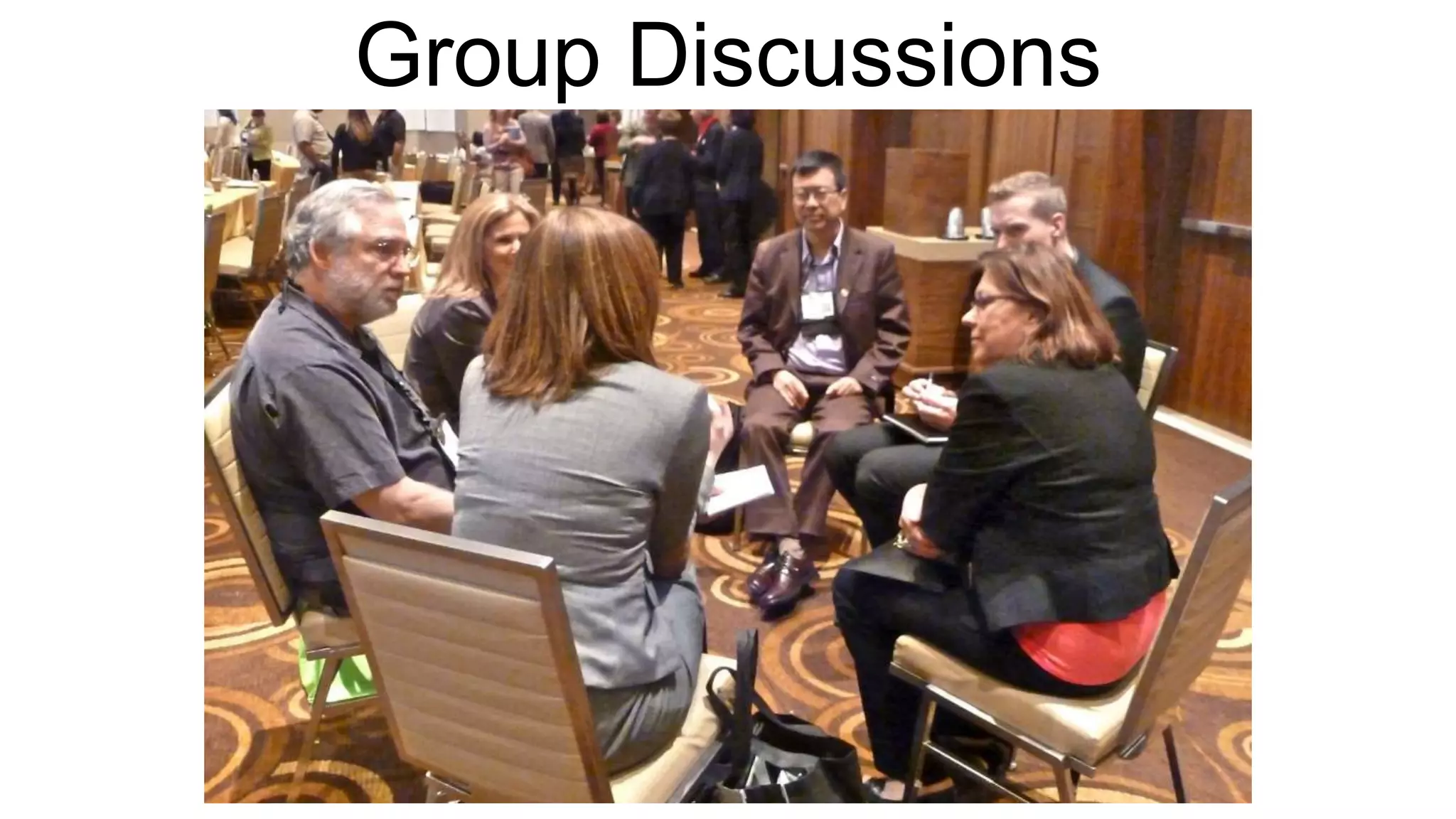 Group Discussions
 