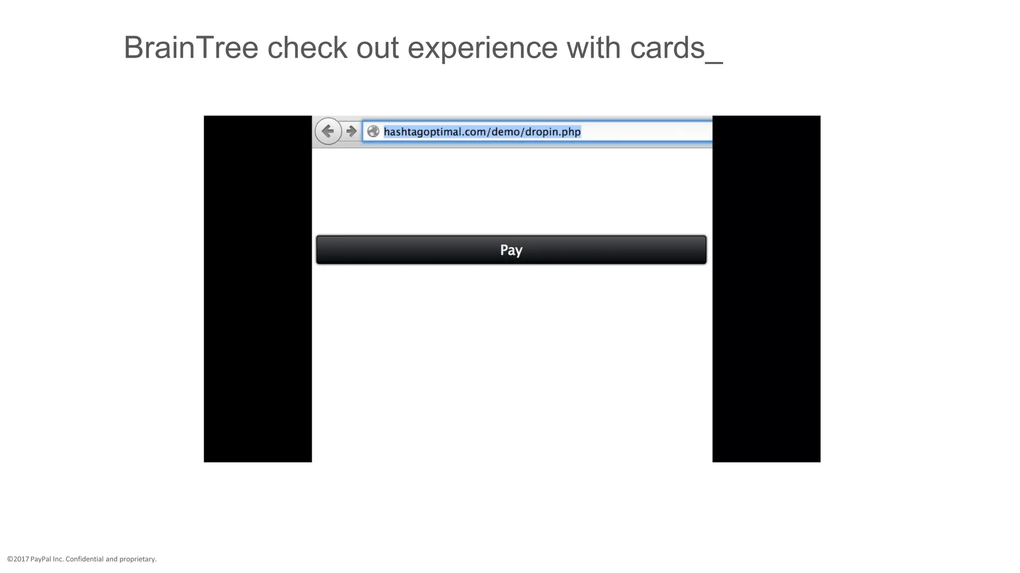 BrainTree check out experience with cards_
 