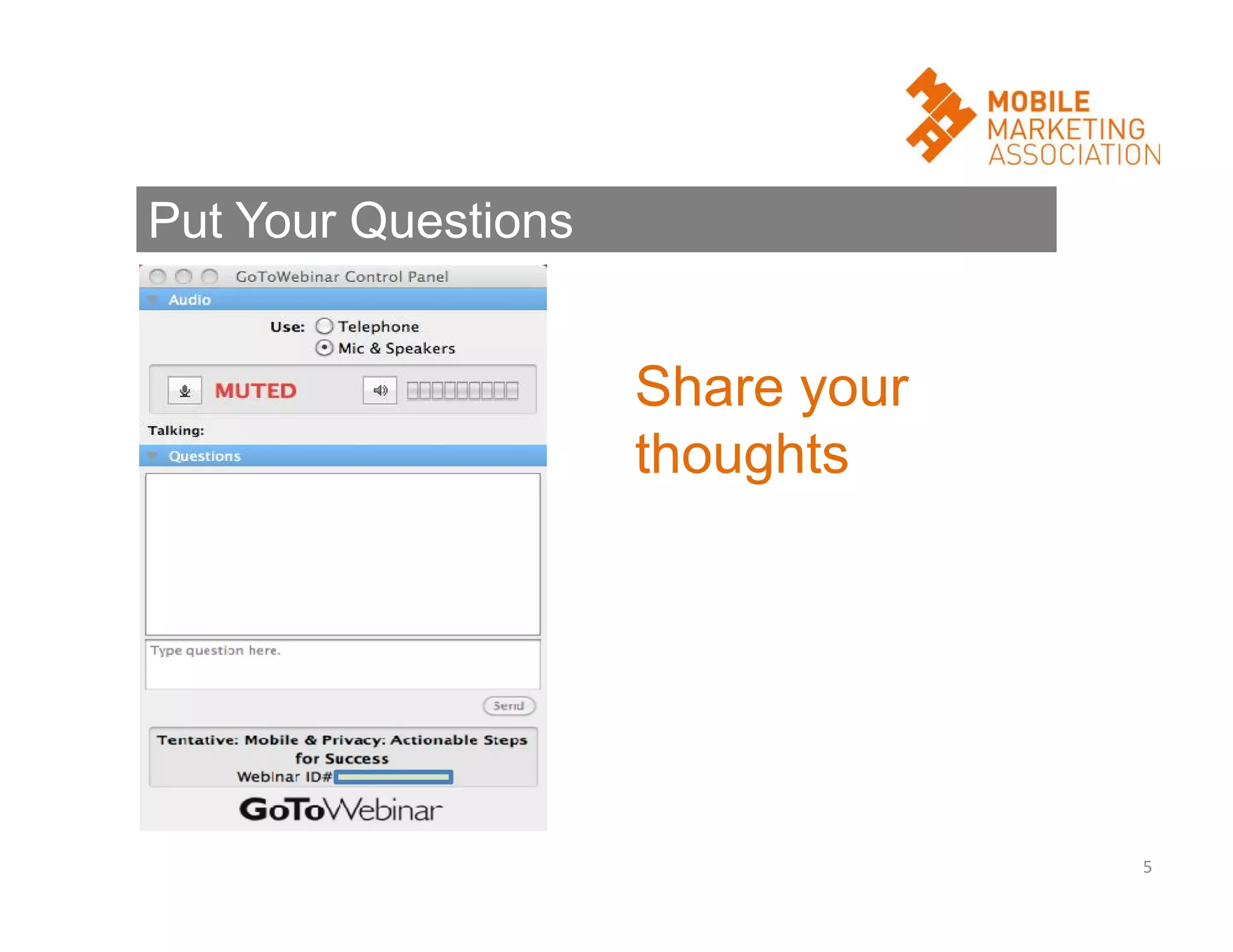 Put Your Questions

Share your
thoughts

5

 