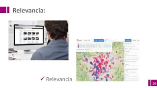 26
ü Relevancia
Relevancia:
 