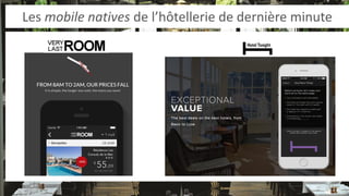 Les mobile natives de l’hôtellerie de dernière minute  