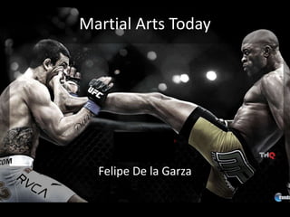 Martial Arts Today

Felipe De la Garza

 
