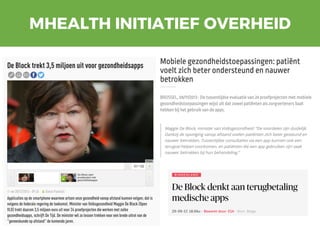MHEALTH INITIATIEF OVERHEID
 