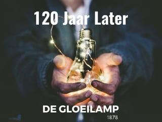 DE GLOEILAMP
1878
120 Jaar Later
 