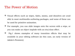 Implode Visual Comprehensive Overview of Animation in Multimedia Applications and ...