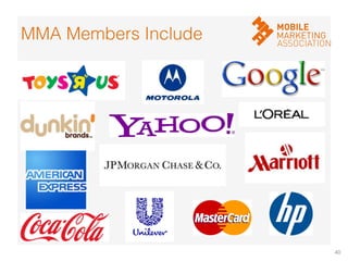 40	
  
!
!
!
" " " " " " "!
MMA Members Include!
 