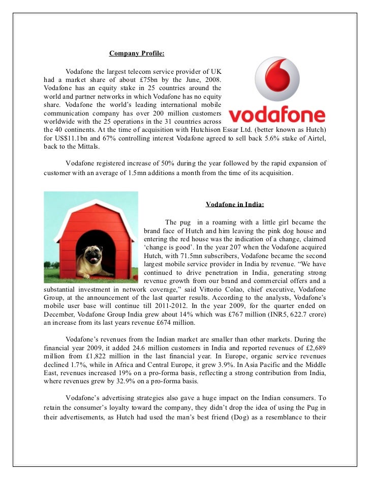 Vodafone - Market Survey in Pune