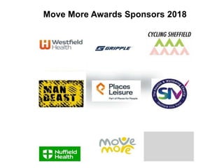 Move More Awards Sponsors 2018
 
