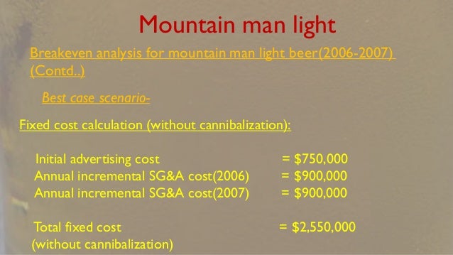 mountain man brewing company case analysis mountain man brewing company case