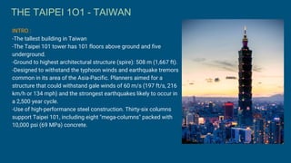 Taiwan Building Code high rise seismic resistant buildings | PDF