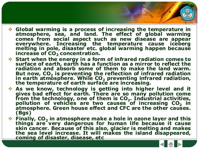 Explanation Text - Global Warming