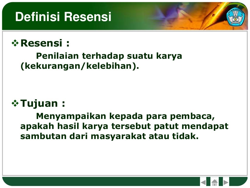 Cara Menulis Resensi Buku