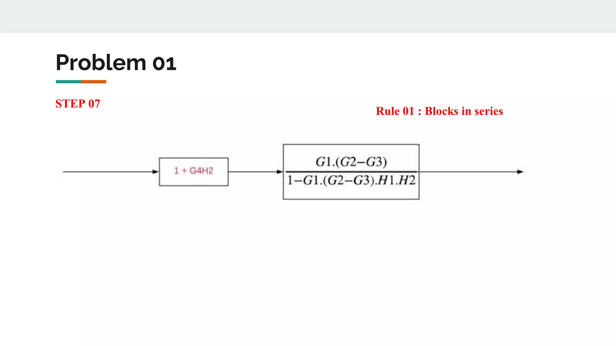 block diagram reduction solved problems | PPTX