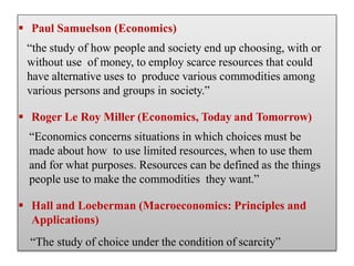 Paul Samuelson Principles Fundamentals of Microeconomics | PPTX