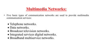 Multimedia Communications Module 1 Notes | PDF