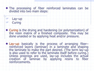 Matrix Curing Process MMC advanced Composite Materials.ppt