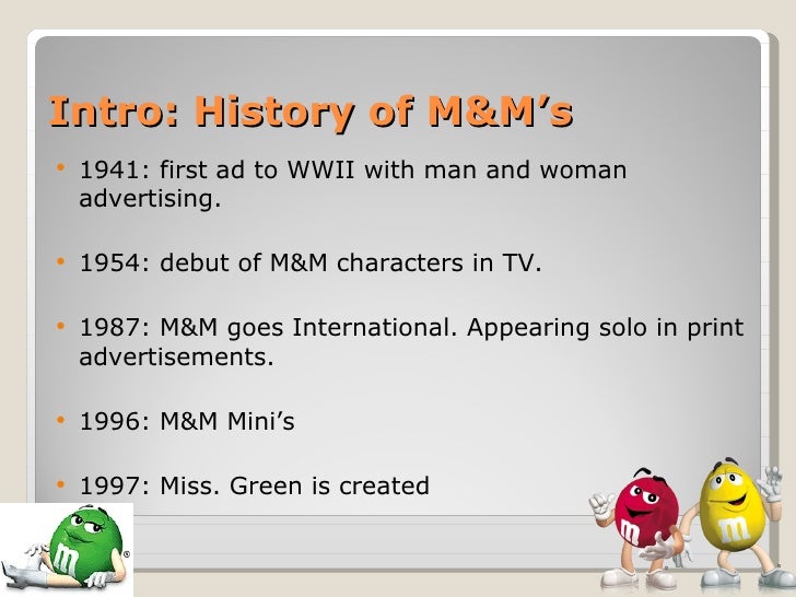 M M Candy Campaign Power Point
