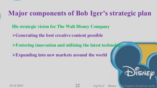 The walt disney company its diversification strategy in 2012 case 20