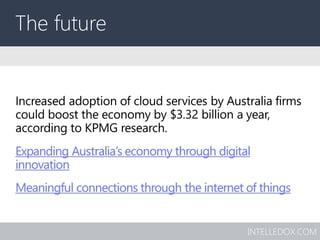 INTELLEDOX.COM
The future
 